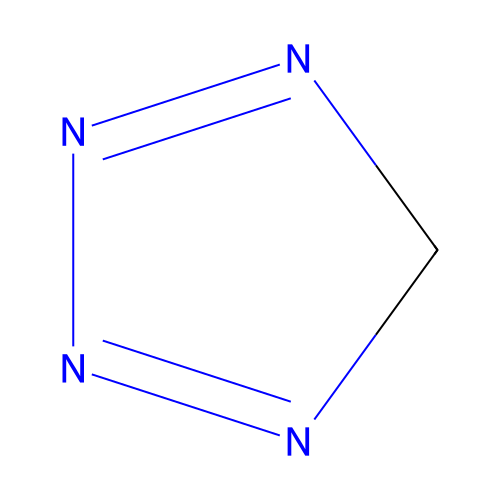 5H-tetrazole structure