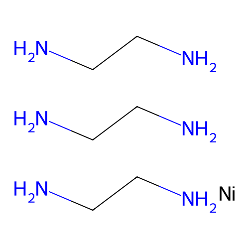 Ethane-1,2-diamine; nickel structure