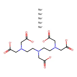 Pentasodium Pentetate structure