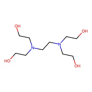 Ethylenediamine tetraethanol structure