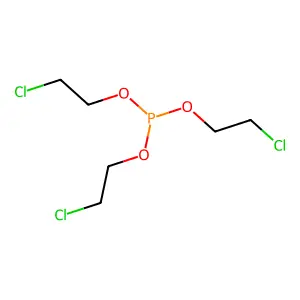 Tris(2-chloroethyl) phosphite structure