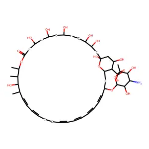 制霉菌素 structure