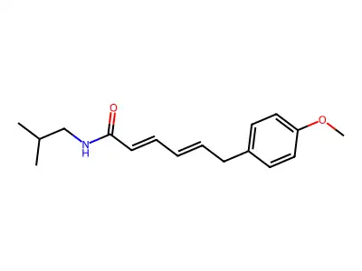 Piperovatine structure