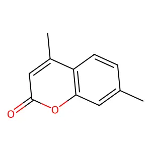 4,7-Dimethylcoumarin structure