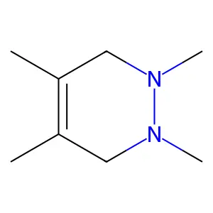 Pyridazine, 1,2,3,6-tetrahydro-1,2,4,5-tetramethyl- structure