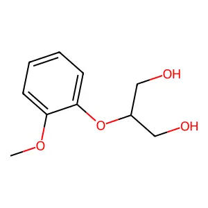 guaifenesin beta-isomer structure