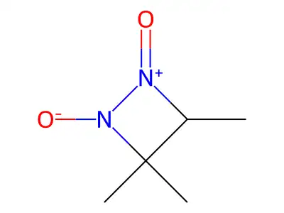 1,2-Diazete, 3,4-dihydro-3,3,4-trimethyl-, 1,2-dioxide structure