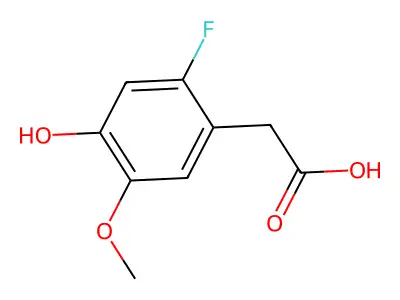 6-氟高香草酸 structure