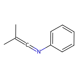 Benzenamine, N-(2-methyl-1-propenylidene)- structure