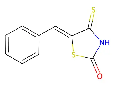 5-Benzylidene-4-sulfanylidene-1,3-thiazolidin-2-one structure