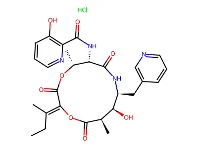 Pyridomycin, hydrochloride structure