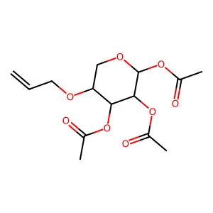 4-O-Allylxylopyranose structure