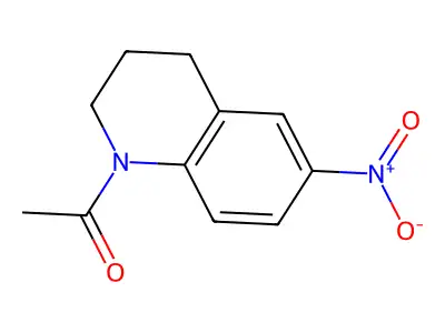 1-(6-Nitro-3,4-dihydroquinolin-1(2H)-YL)ethanone structure