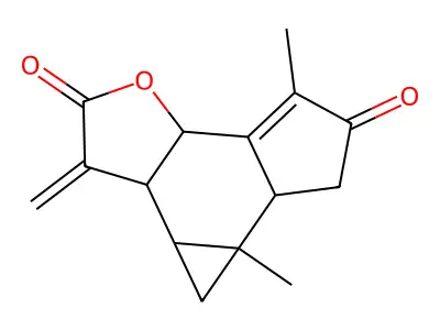 Anhydroivaxillarin structure