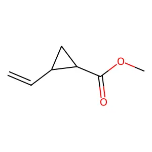 Methyl 2-ethenylcyclopropane-1-carboxylate structure