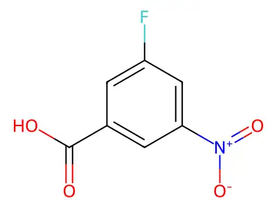 3-Fluoro-5-nitrobenzoic acid structure