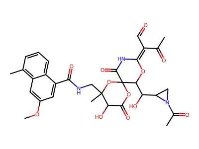 Cardinophillin structure
