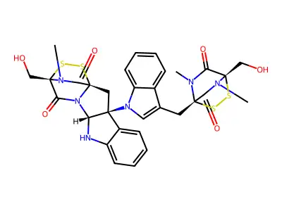 毛壳菌素 structure