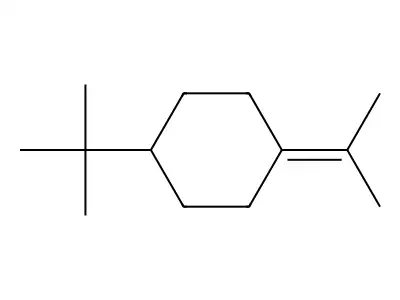 1-Tert-butyl-4-isopropylidene-cyclohexane structure