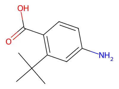 4-Amino-2-tert-butylbenzoic acid structure