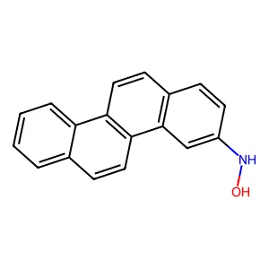 N-羟基-3-䓛胺 structure