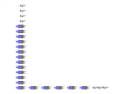 普鲁士蓝 structure