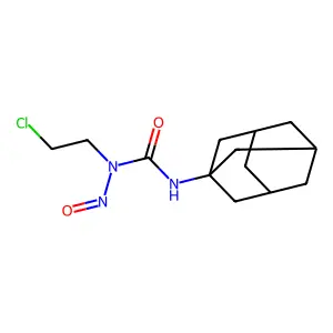 3-(1-Adamantyl)-1-(2-chloroethyl)-1-nitrosourea structure