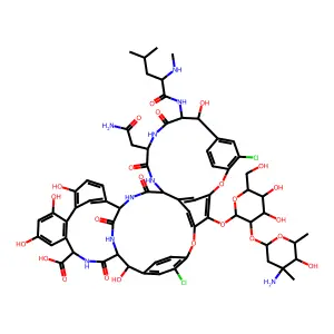萬古黴素 structure