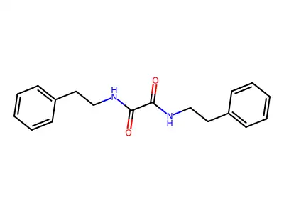 N,N'-Bis(2-phenylethyl)oxamide structure