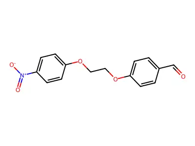 4-[2-(4-Nitrophenoxy)ethoxy]benzaldehyde structure