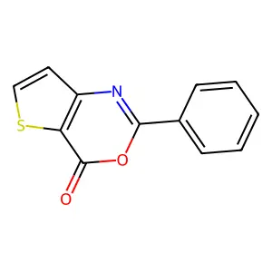 2-phenyl-4H-thieno[3,2-d][1,3]oxazin-4-one structure