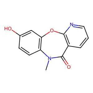 9-Hydroxy-6-methyl-pyrido(2,3-b)(1,5)benzoxazepin-5(6H)-one structure