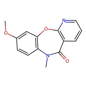 9-Methoxy-6-methyl-pyrido(2,3-b)(1,5)benzoxazepin-5(6H)-one structure