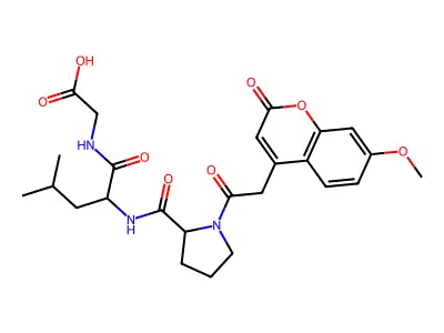 MOCAc-Pro-Leu-Gly structure