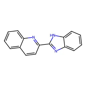 2-(1H-Benzimidazol-2-yl)quinoline structure