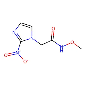 2-Nitroimidazole-1-methylacetohydroxamate structure
