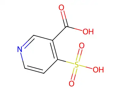 4-sulfopyridine-3-carboxylic Acid structure
