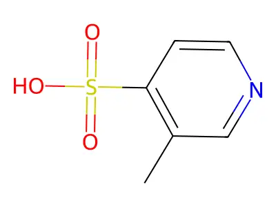 3-methylpyridine-4-sulfonic Acid structure