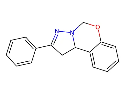 2-Phenyl-1,10b-dihydropyrazolo[1,5-c][1,3]benzoxazine structure
