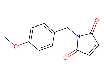 1-((4-Methoxyphenyl)methyl)-1H-pyrrole-2,5-dione structure