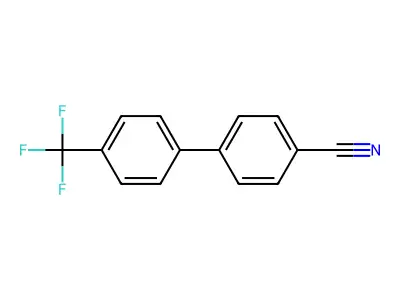 4-Cyano-4'-(Trifluoromethyl)biphenyl structure