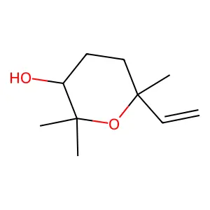 芳樟醇氧化物吡喃型(+-) structure