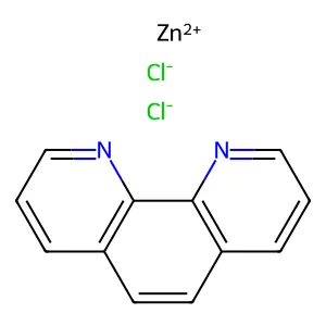 Dichloro(1,10-phenanthroline)zinc structure