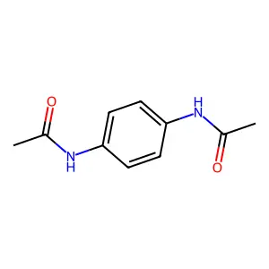 N,N'-diacetyl-p-phenylenediamine structure