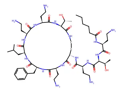 Sulfomyxin structure