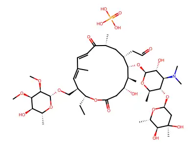 磷酸泰乐菌素 structure