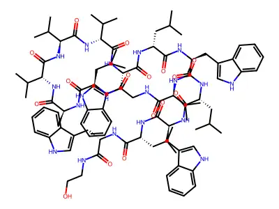 短杆菌肽 structure