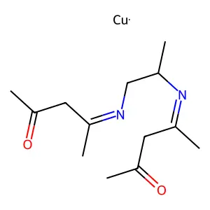 4-[2-(4-Oxopentan-2-ylideneamino)propylimino]pentan-2-one structure