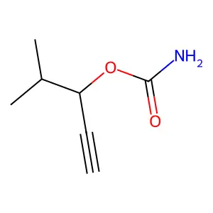 4-Methylpent-1-yn-3-yl hydrogen carbonimidate structure