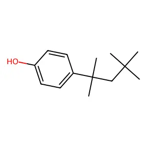 4-叔辛基苯酚 structure